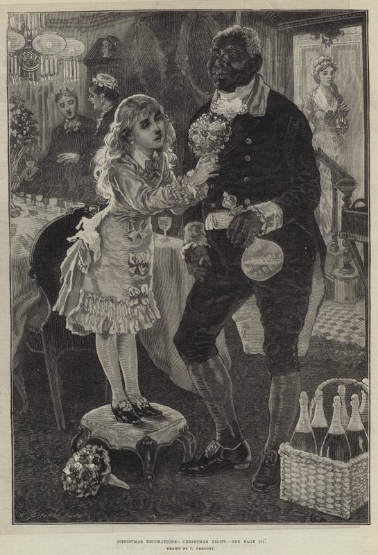 Julepynt, julenatt av Charles Gregory
