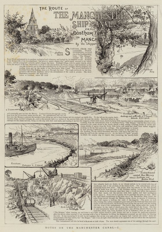 Notater om Manchester-kanalen, I av Charles J. Staniland