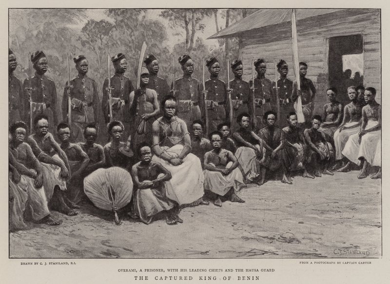 Den fangede kongen av Benin av Charles J. Staniland