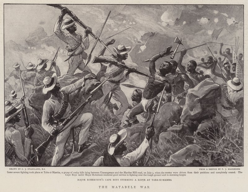 Matabele-krigen av Charles J. Staniland
