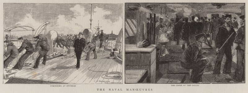 Sjømanøvrene av Charles J. Staniland