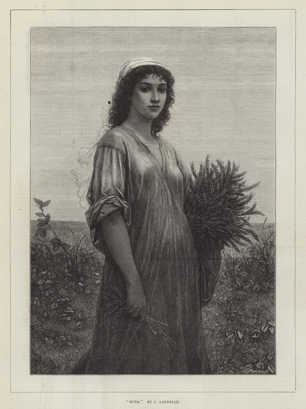 Ruth av Charles Landelle