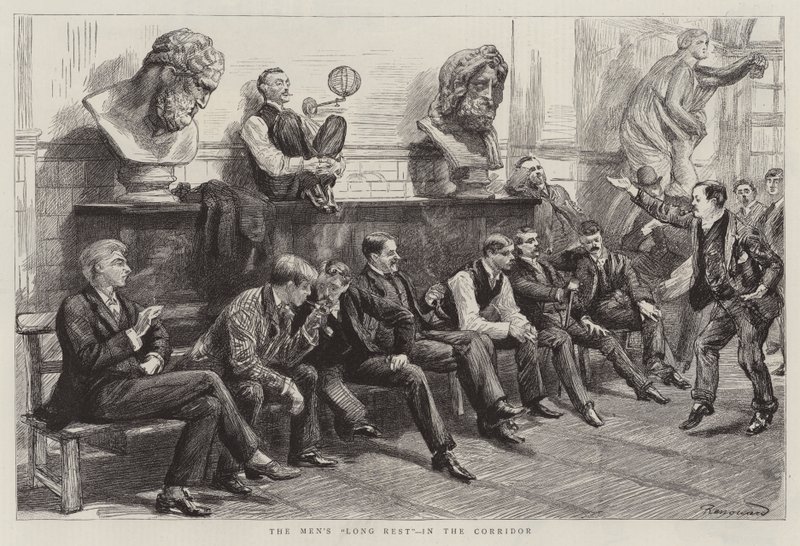 Skoler ved Royal Academy av Charles Paul Renouard