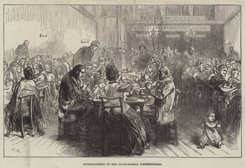 Underholdning til Clare-Market Costermongers av Sir John Charles Robinson