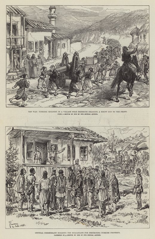 Russisk-tyrkisk krig av Sir John Charles Robinson