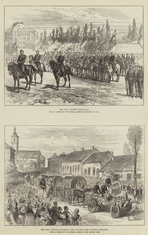 Russisk-tyrkisk krig av Sir John Charles Robinson