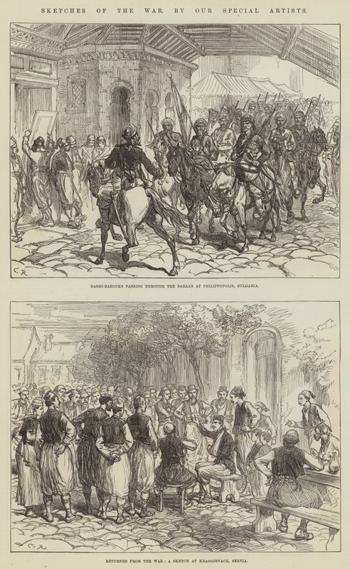 Skisser av krigen av Sir John Charles Robinson