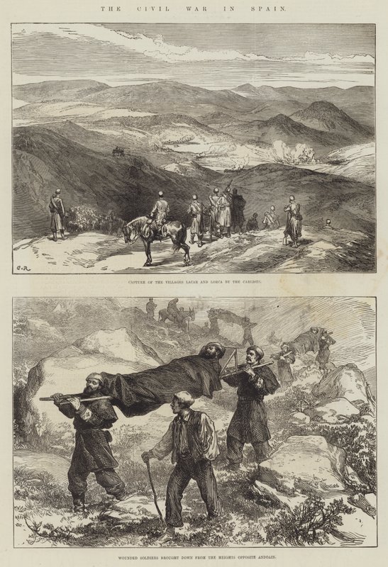 Borgerkrigen i Spania av Sir John Charles Robinson