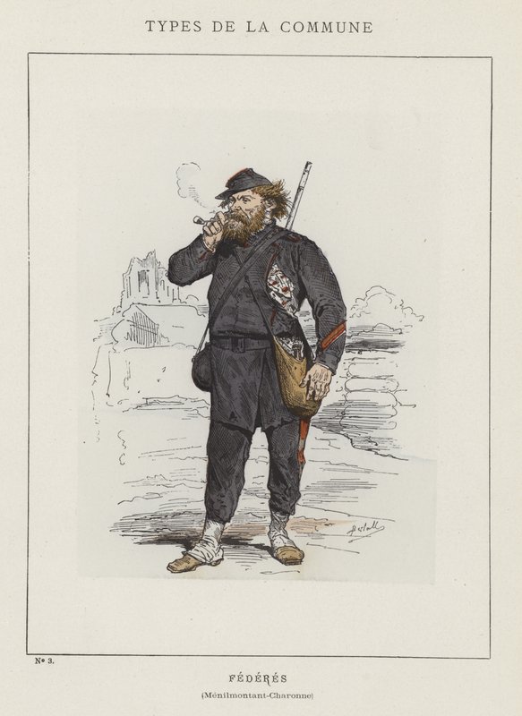 Federes, Menilmontant-Charonne av Charles Albert d Arnoux Bertall