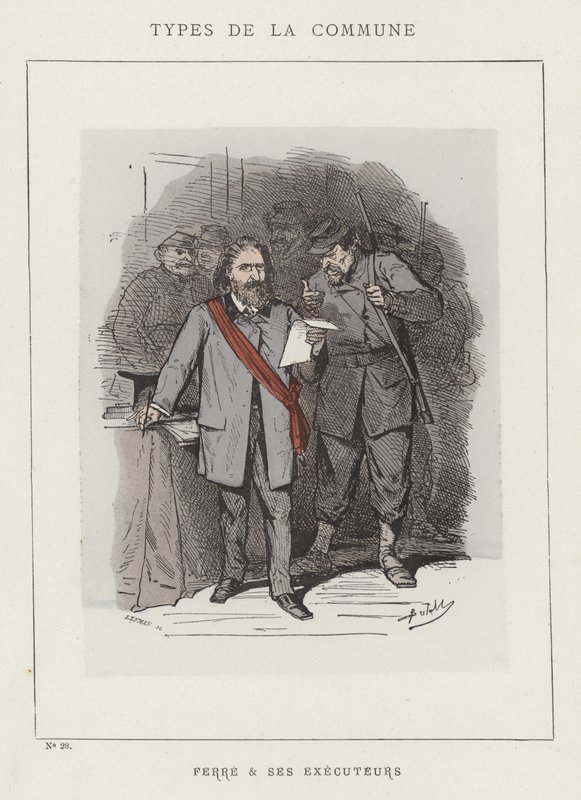 Ferre og Ses Executeurs av Charles Albert d Arnoux Bertall