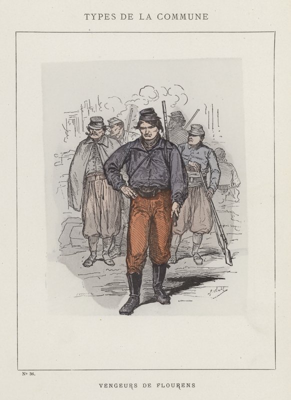 Avengers of Flourens av Charles Albert d Arnoux Bertall