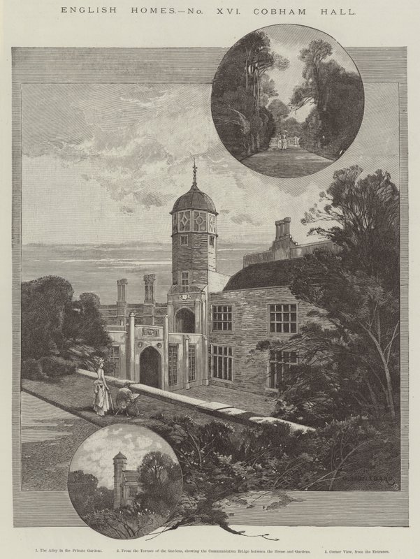 Cobham Hall av Charles Auguste Loye