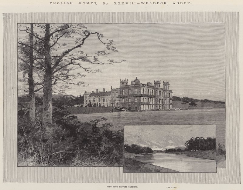 English Homes, Welbeck Abbey av Charles Auguste Loye
