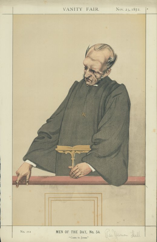Rev Newman Hall av Charles Auguste Loye