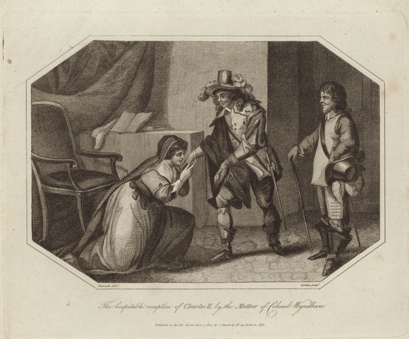 Den gjestfrie mottakelsen av Charles II av Charles Benazech