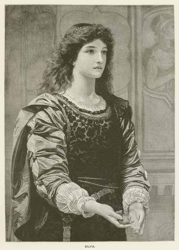 Silvia av Charles Edward Perugini