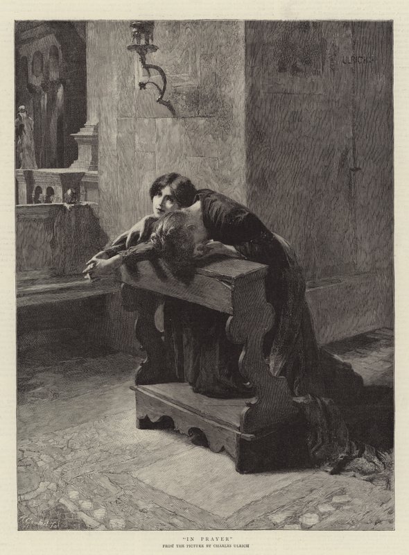 I bønn av Charles Frederic Ulrich