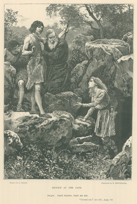 Illustrasjon for Cymbeline av Charles Green