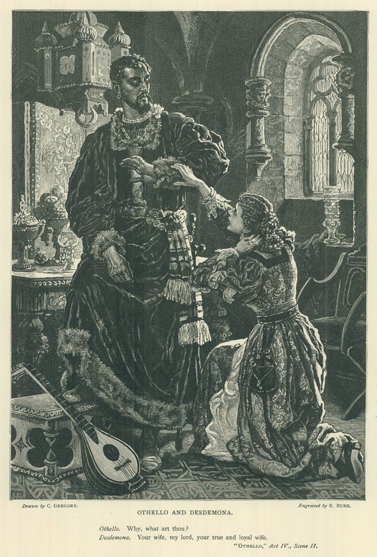 Illustrasjon for Othello av Charles Gregory