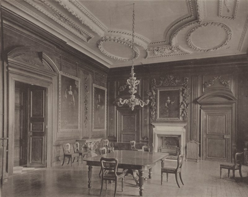 Belton House, Grantham, spisestuen av Charles Latham