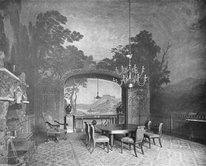 Drakelow Hall: The Painted Dining Room av Charles Latham