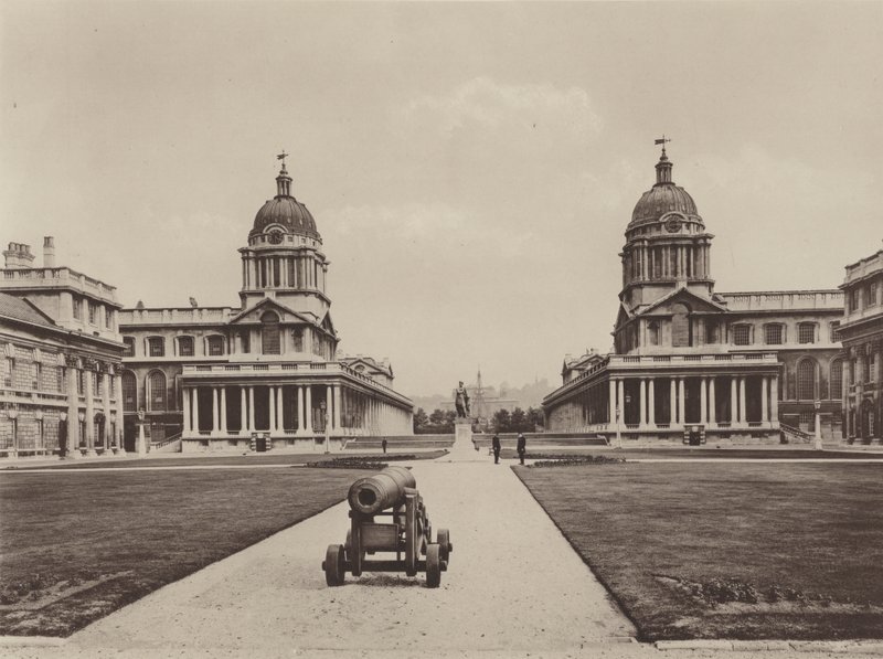 Greenwich Hospital, General View av Charles Latham