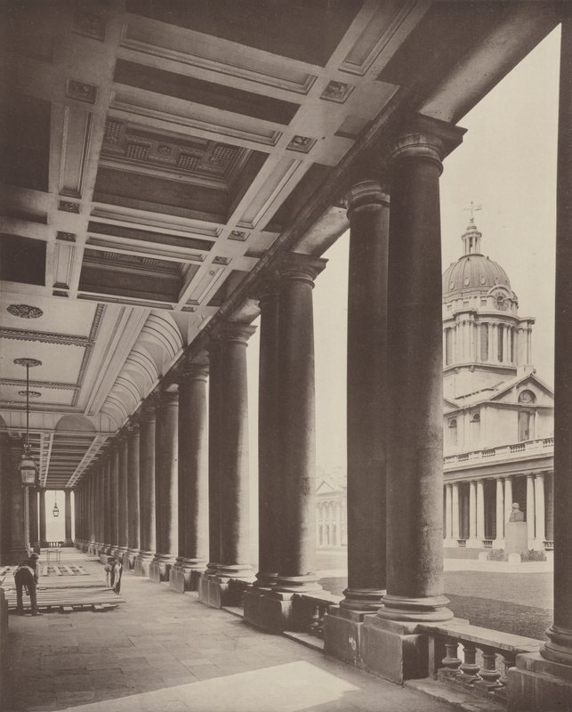 Greenwich Hospital, Colonnade av Charles Latham