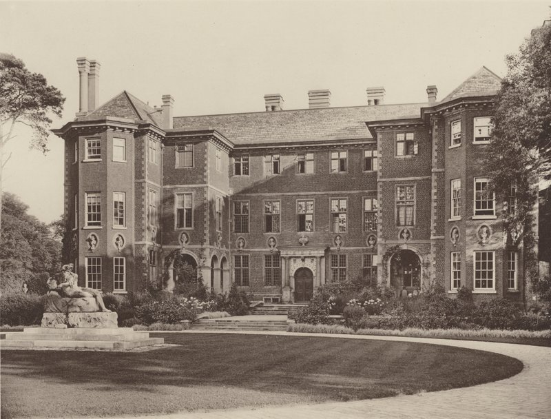 Ham House, Petersham, inngangsfronten av Charles Latham