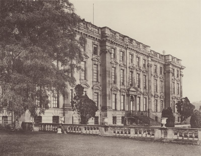 Stoneleigh Abbey, Kenilworth, South West Front av Charles Latham