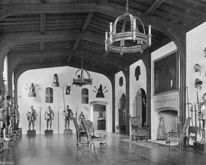 The Armory (s/hvitt bilde) av Charles Latham
