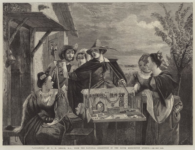 Autolycus av Charles Robert Leslie