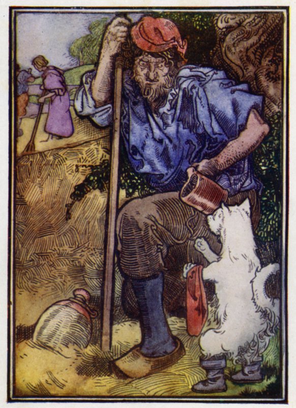 Master Cat (farge litho) av Charles Robinson