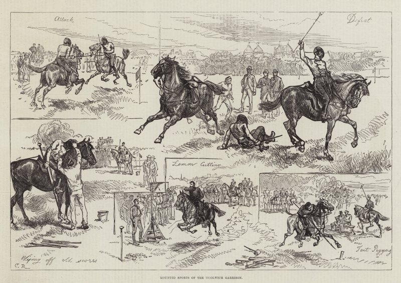 Mounted Sports of the Woolwich Garrison av Sir John Charles Robinson