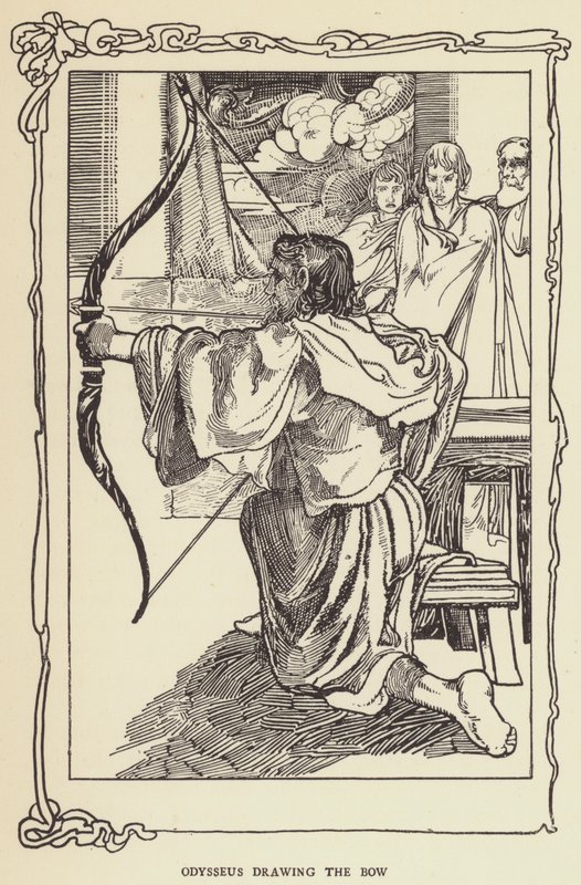 Odyssevs tegner buen av Sir John Charles Robinson