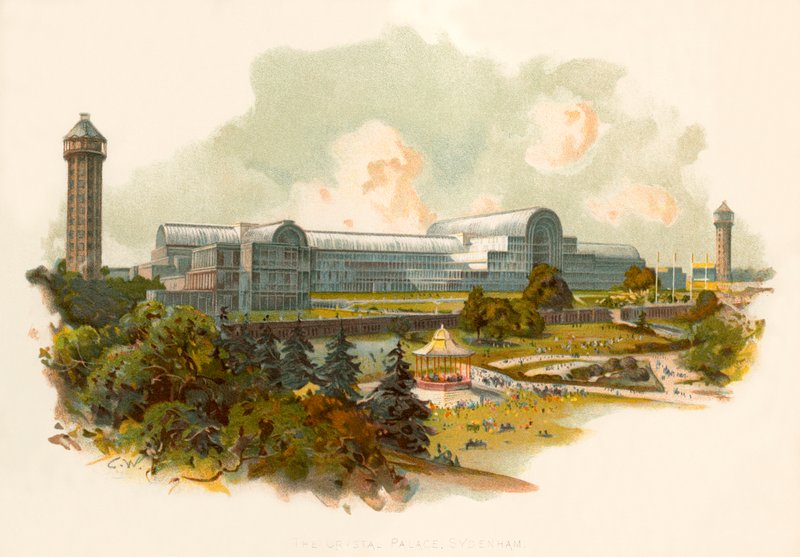 Crystal Palace, Sydenham av Charles Wilkinson