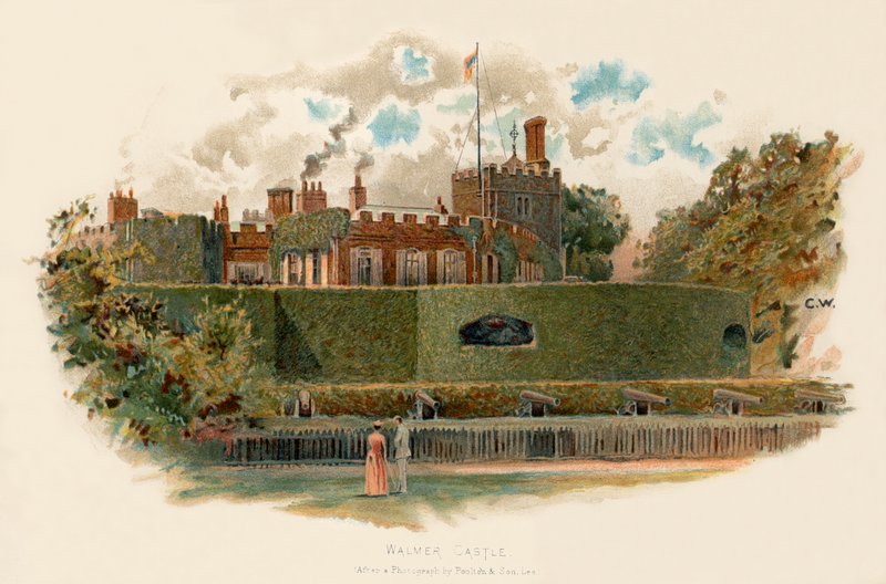 Walmer slott av Charles Wilkinson