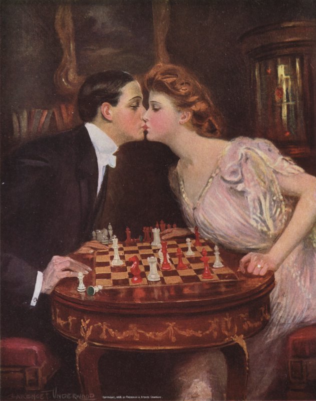 Kysset av Clarence F. Underwood