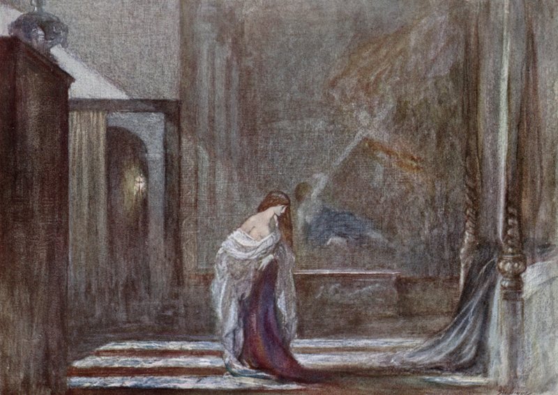 John Keats, The Eve of St Agnes av Claude Shepperson