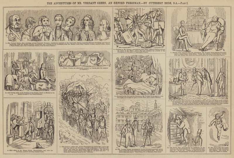 The Adventures of Mr Verdant Green, en Oxford Freshman av Cuthbert Bede