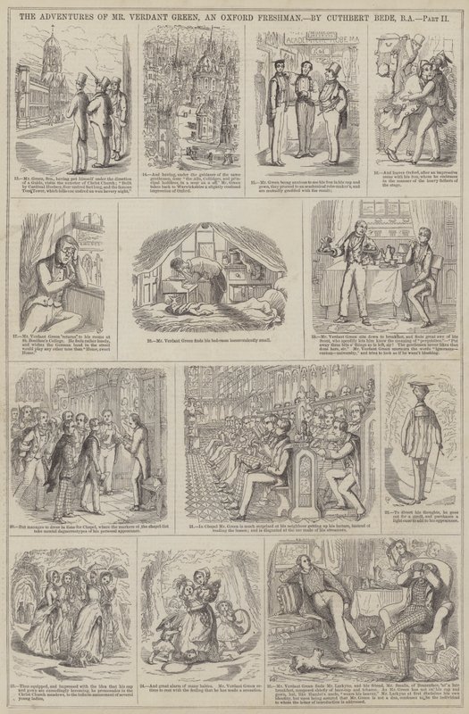 The Adventures of Mr Verdant Green, en Oxford Freshman av Cuthbert Bede
