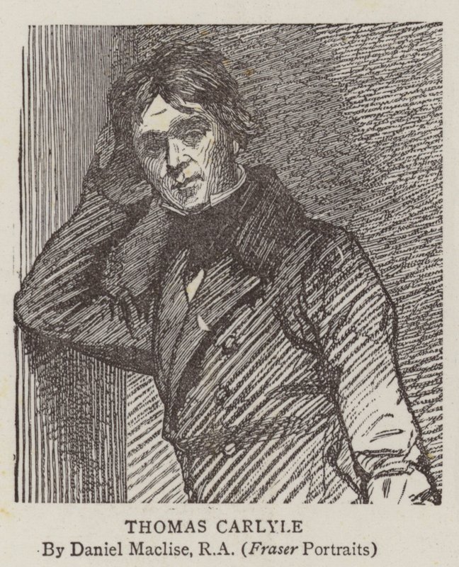 Thomas Carlyle av Daniel Maclise