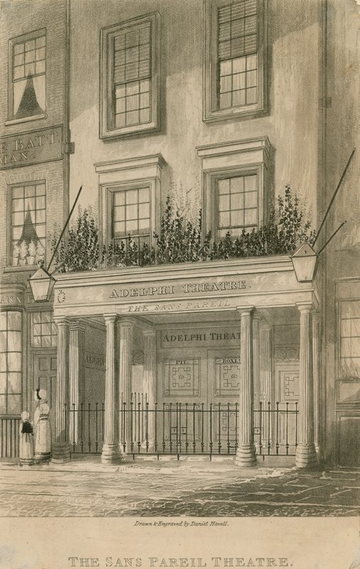 Sans Pareil Theatre (Adelphi Theatre), London av Daniel Havell