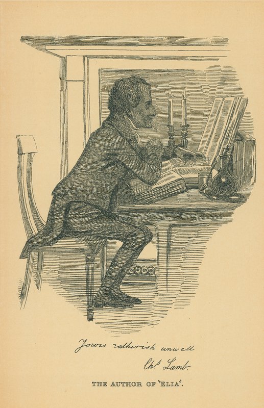 Charles Lamb av Daniel Maclise