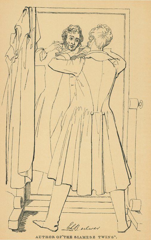 Edward Lytton Bulwer av Daniel Maclise