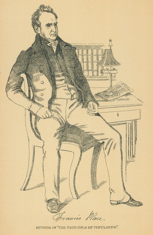 Francis Place av Daniel Maclise