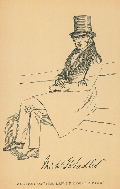 Michael Thomas Sadler av Daniel Maclise