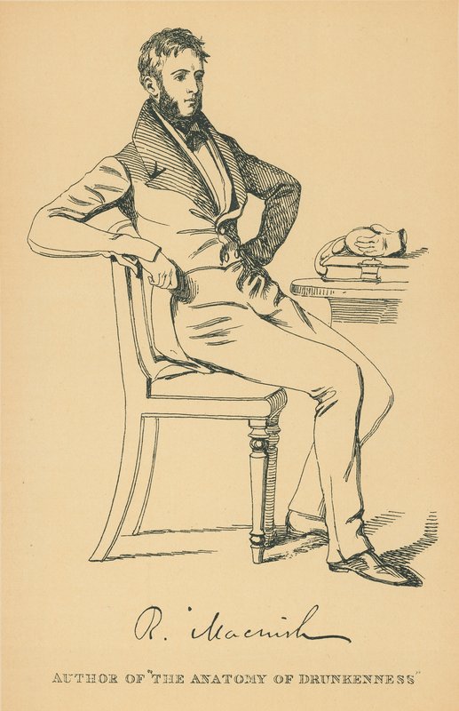 Robert Macnish av Daniel Maclise