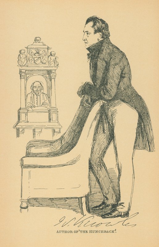 Sheridan Knowles av Daniel Maclise