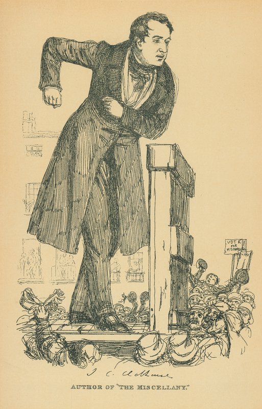 Sir John C Hobhouse av Daniel Maclise