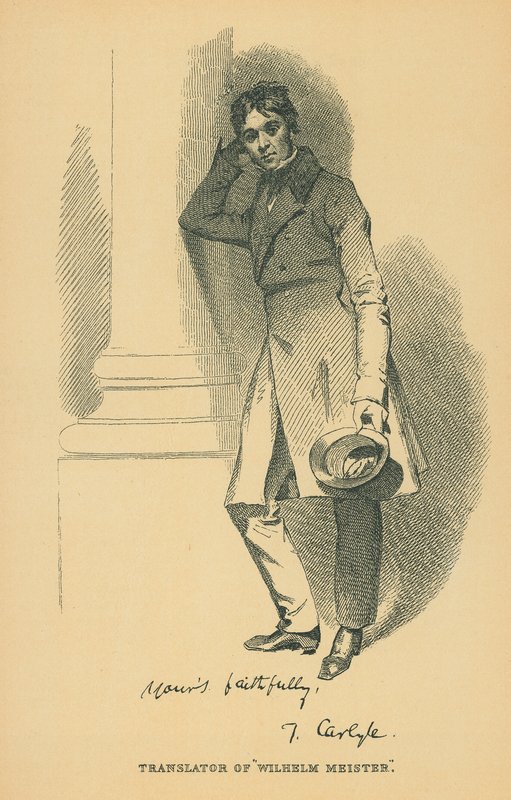 Thomas Carlyle av Daniel Maclise